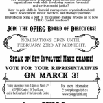 OPIRG – Guelph Board of Directors Elections