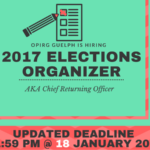 **CLOSED** OPIRG Chief Returning Officer Hiring – 18 January 2017