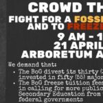 FRIDAY APRIL 21: Crowd the BOG Meeting!