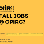 OPIRG is hiring for three Work Study positions! Fall 2017 semester.