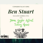 Announcing the Winner of the Dawn Gugler Activist Training Award!