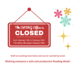 OPIRG office closed for Winter Break